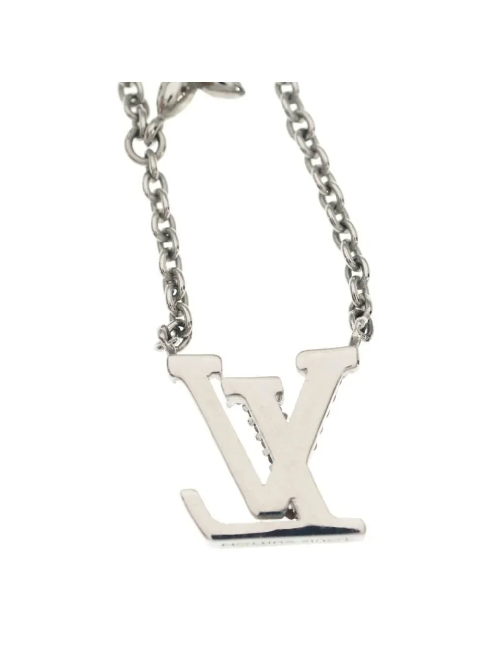 Louis Vuitton LV Iconic Chain Necklace Silver